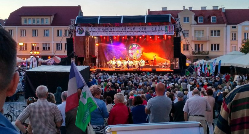 Scena festiwalu Podlaskiej Oktawy Kultur/ DDB
