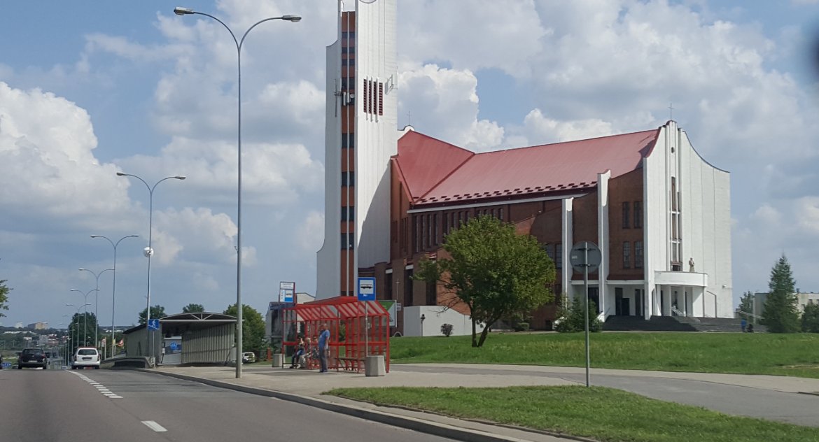 Zdjęcie kościoła pw. Św. Jadwigi w Białymstoku