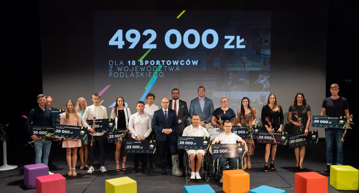 Zdjęcie sportowców z Team Podlaskie/ wrotapodlasia.pl