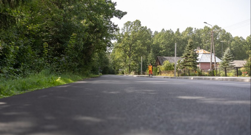 Zdjęcie nowo wybudowanej drogi wojewódzkiej/ wrotapodlasia.pl