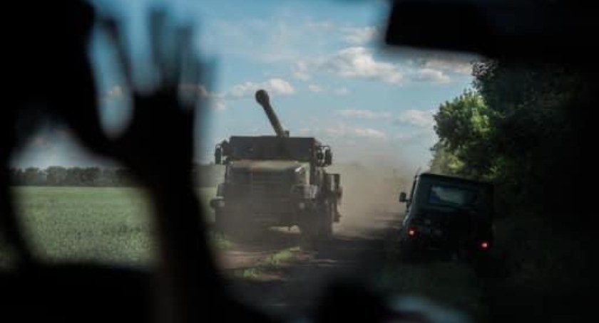 Zdjęcie z frontu wojennego na Ukrainie/ Defence of Ukraine