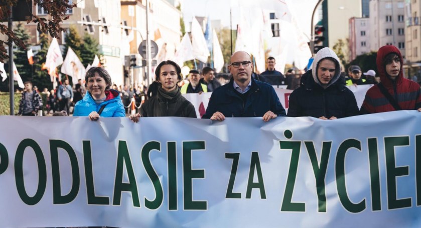 Zdjęcie z Marszu dla Życia w Białymstoku 2022/ podlaskie.eu