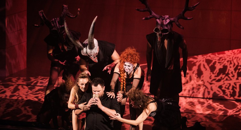 Zdjęcie ze spektaklu Teatru Dramatycznego/ TD