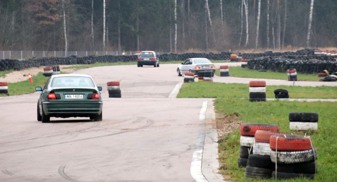Zdjęcie motocykli na Torze Wschodzący Białystok/ BOSiR