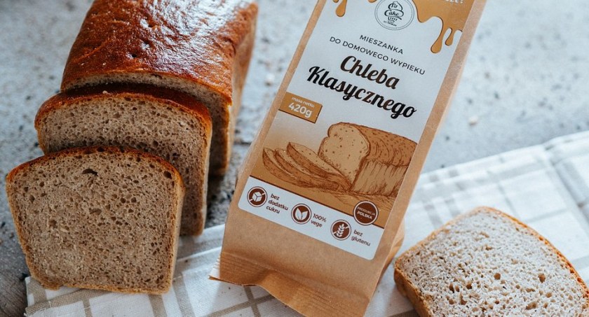 Zdjęcie chleba i mąki