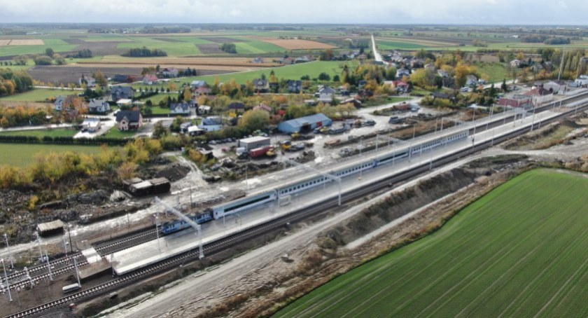 Zdjęcie robót prowadzonych na odcinku Białystok - Czyżew / Foto: PKP PLK