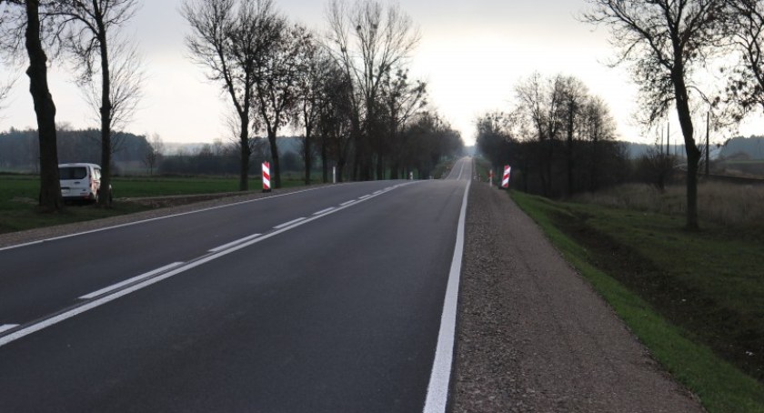 Zdjęcie drogi krajowej na południu województwa podlaskiego/ GDDKiA