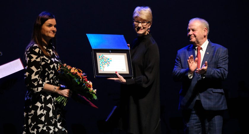 Zdjęcie z gali 65-lecia Podlaskiego Instytutu Kultury/ PIK