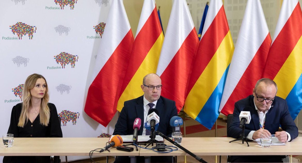 Zdjęcie marszałka województwa i skarbnika województwa/ podlaskie.eu