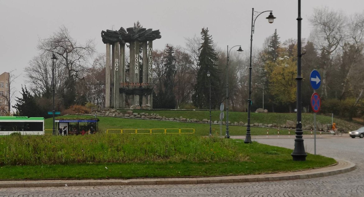 Zdjęcie Pomnika Obrońców Ziemi Białostockiej w Białymstoku/ DDB