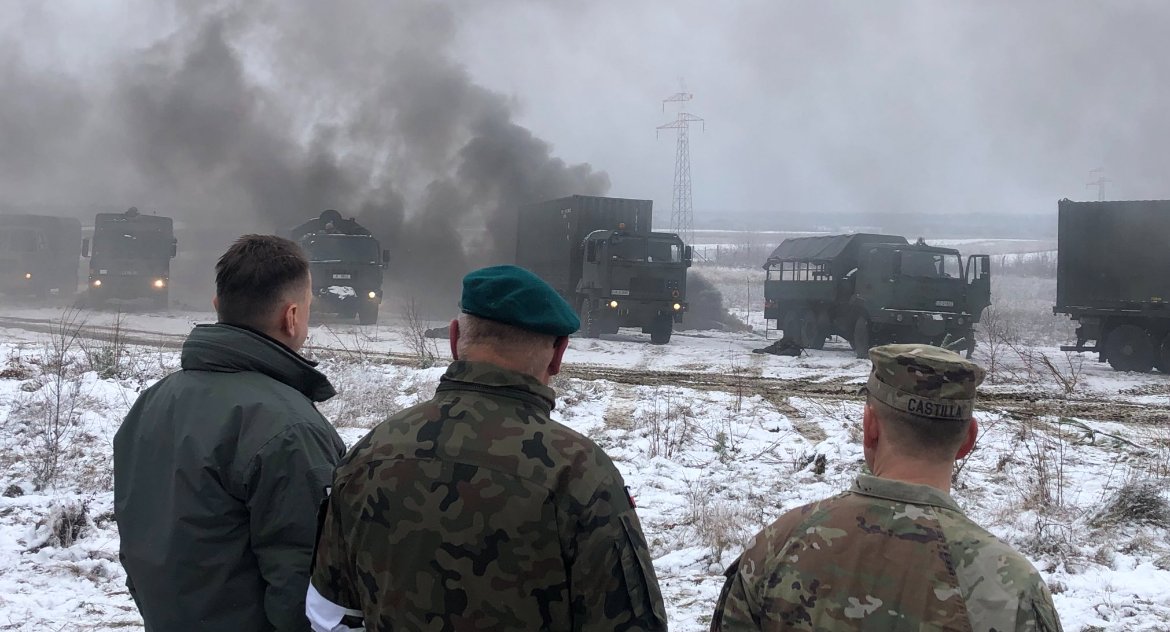Zdjęcie żołnierzy podczas ćwiczeń Tumak-22/ MON