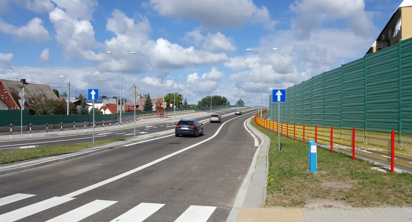 Zdjęcie samochodów na ulicy Michała Sopoćko w Białymstoku/ DDB