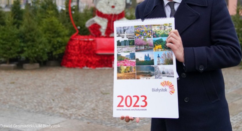 Zdjęcie kalendarza miejskiego na 2023 rok/ bialystok.pl