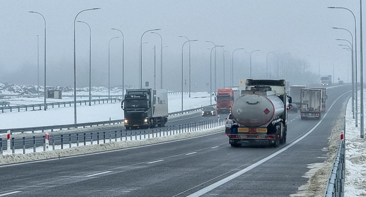 Zdjęcie drogi ekspresowej Via Baltica/ GDDKiA