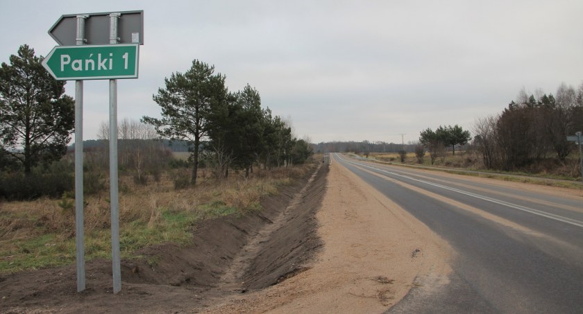 Zdjęcie nowej drogi z Białegostoku do Kruszewa/ powiat.bialostocki.pl