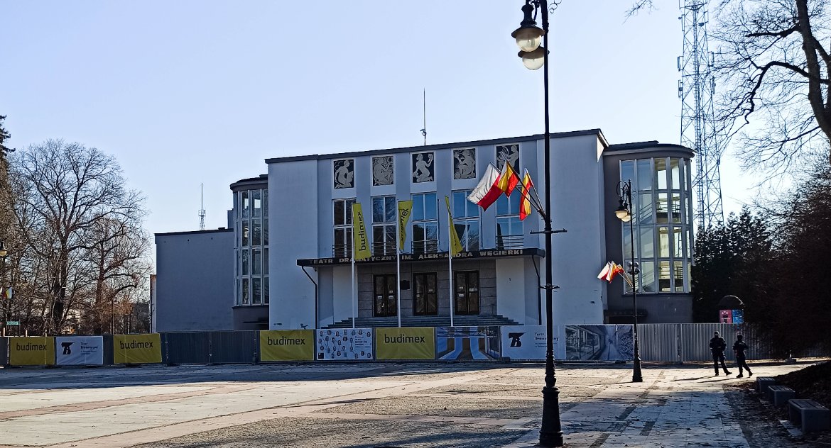Zdjęcie budynku Teatru Dramatycznego/ TD