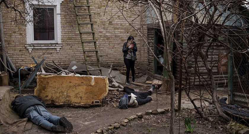 Zdjęcie zabitych cywili przez Rosjan na Ukrainie/ Flickr.com manhhai