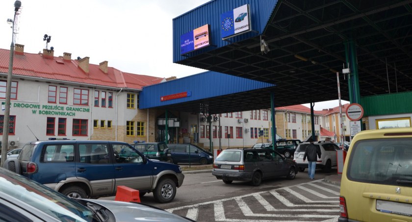 Zdjęcie przejścia granicznego w Bobrownikach/ SG