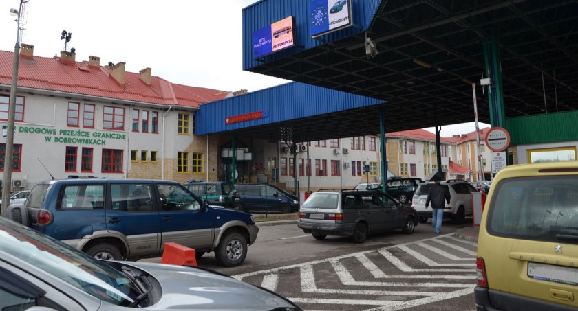 Zdjęcie przejścia granicznego w Bobrownikach/ Straż Graniczna