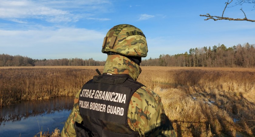 Zdjęcie funkcjonariusza straży granicznej / Foto: SG
