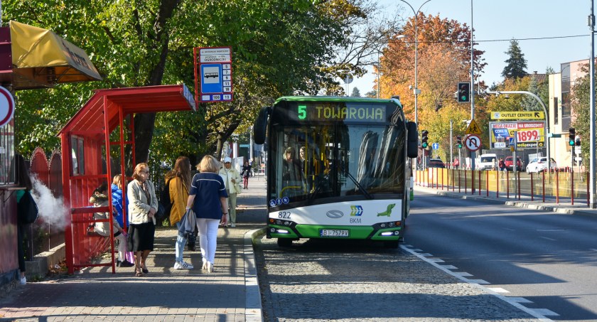 Zdjęcie autobusu linii nr 5 BKM/ bialystok.pl
