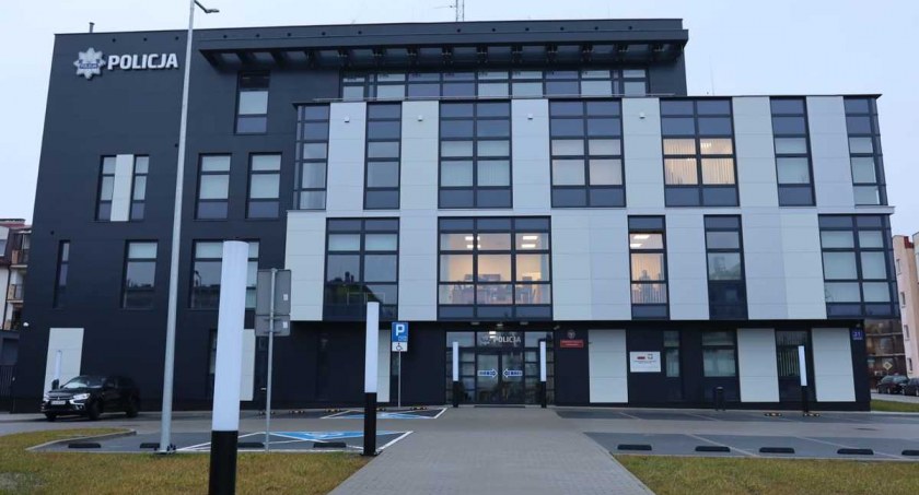 Zdjęcie nowego budynku komisariatu w Białymstoku/ podlaska.policja.gov.pl