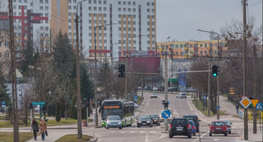 Zdjęcie ulicy Radzymińskiej w Białymstoku/ DDB