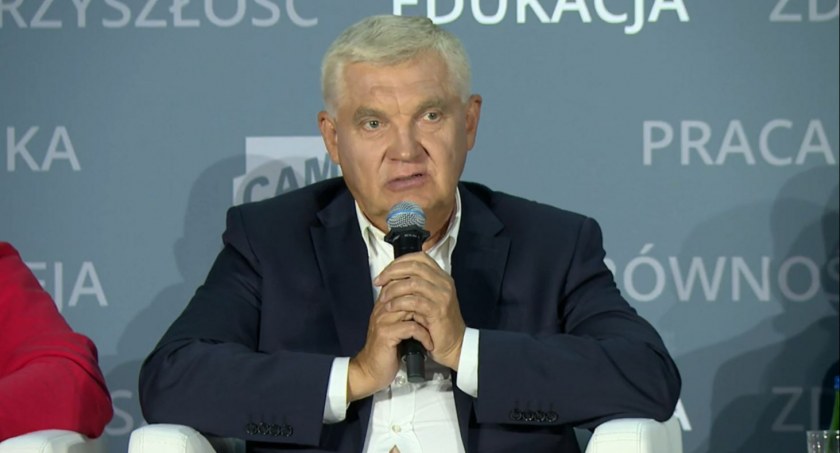 Zdjęcie Tadeusza Truskolaskiego na Campus Polska Przyszłości/ zrzut ekranu z Facebook.com