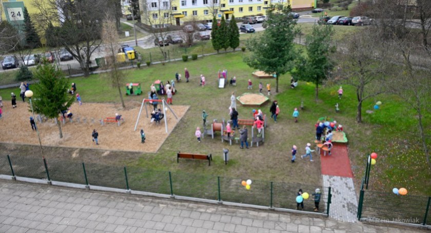 Zdjęcie nowego placu zabaw / Foto: UM Białystok