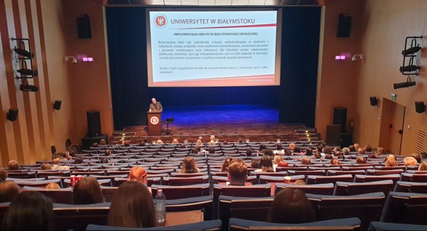 Zdjęcie z białostockiej konferencji / Foto: UwB