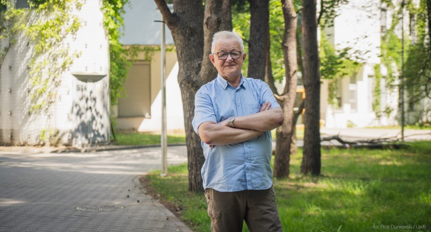 Zdjęcie prof. dr hab. Andrzeja Górniaka/ P. Duniewski/ UwB