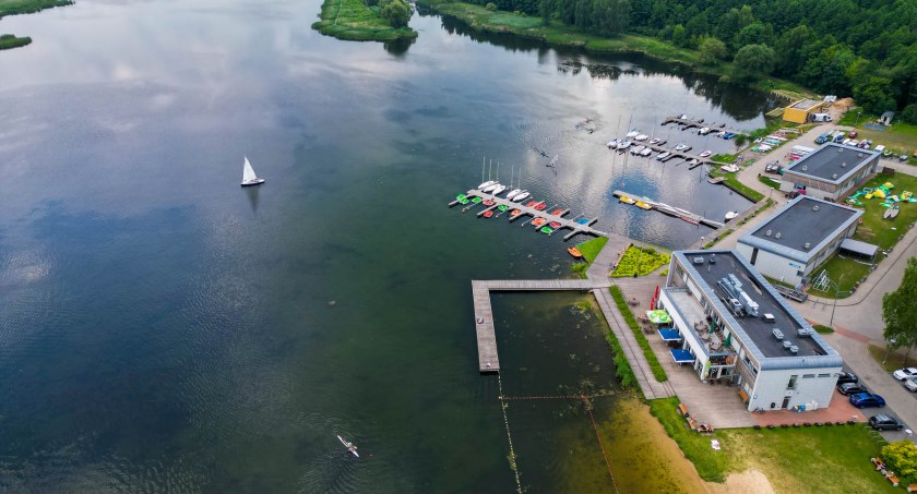 Zdjęcie Plaży Dojlidy z lotu ptaka/ bialystok.pl