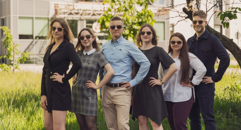 Zdjęcie studentów UwB/ UwB