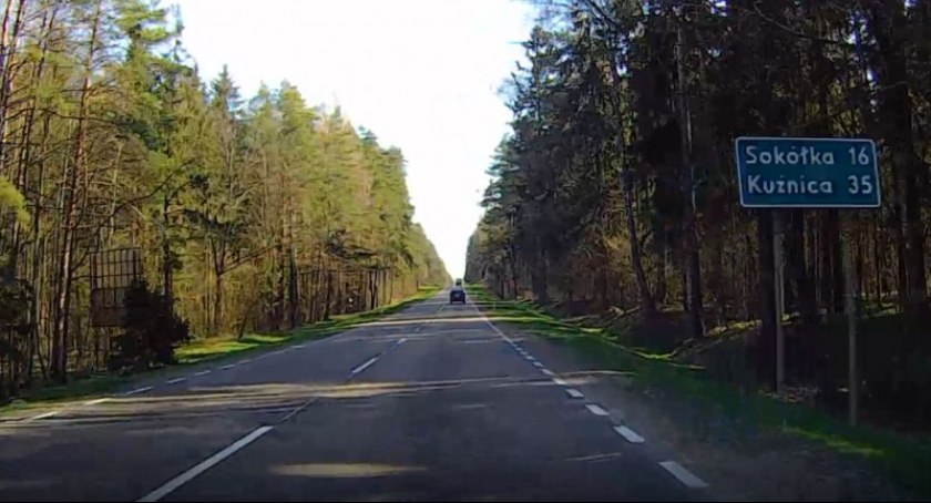 Zdjęcie drogi krajowej S-19 Sokółka - Kuźnica/ GDDKiA