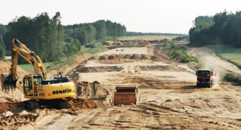 Zdjęcie z budowy S-19 na Podlasiu/ GDDKiA
