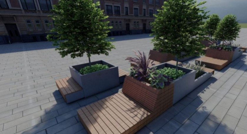 Zdjęcie projektu zielonej strefy relaksu/ bip.bialystok.pl