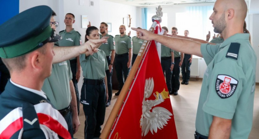 Zdjęcie z uroczystości ślubowania / Foto: KAS