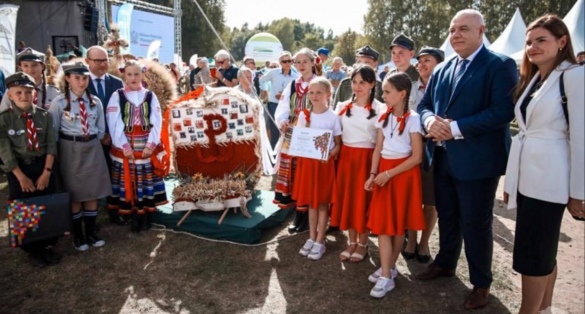Zdjęcie z dożynek w PKML 2023/ podlaskie.eu