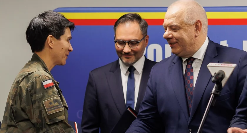 Zdjęcie ministra Jacka Sasina i wiceministra Michała Wiśniewskigeo/ podlaskie.eu