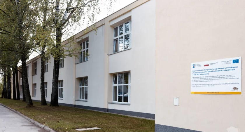 Zdjęcie nowego budynku Zakładu Opiekuńczo - Leczniczego/ podlaskie.eu