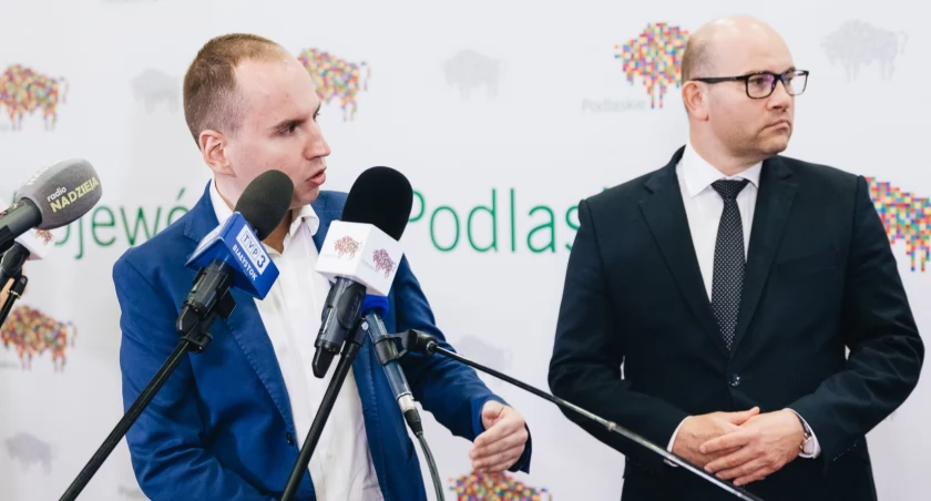 Zdjęcie Adama Andruszkiewicza i Artura Kosickiego/ podlaskie.eu