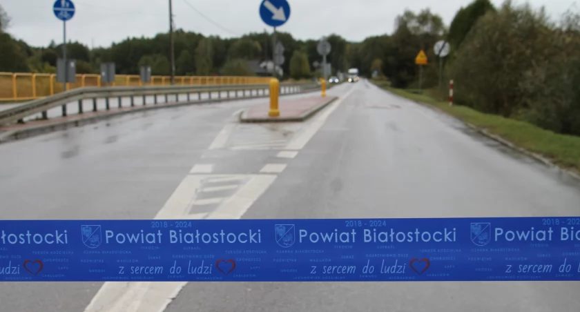 Zdjęcie wyremontowanej drogi Hryniewicze - Juchnowiec/ powiatbialostocki.pl