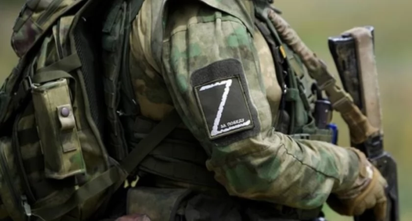 Zdjęcie rosyjskiego żołnierza/ Twitter.com Ukrinform