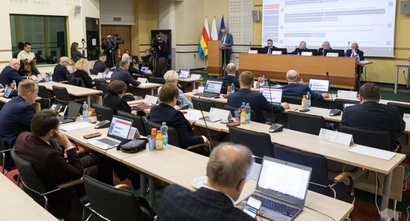 Zdjęcie z posiedzenia Sejmiku Województwa Podlaskiego/ podlaskie.eu