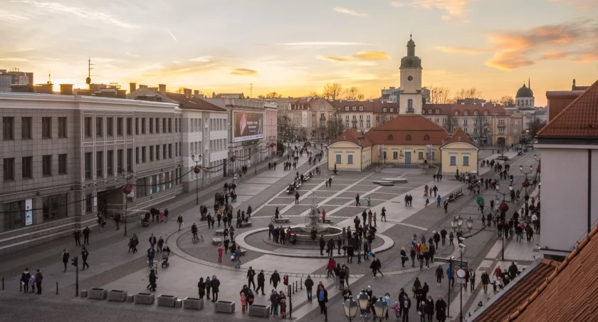 Zdjęcie Rynku Kościuszki w Białymstoku/ DDB