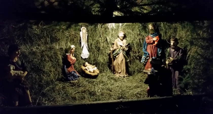 Zdjęcie szopki bożonarodzeniowej/ DDB