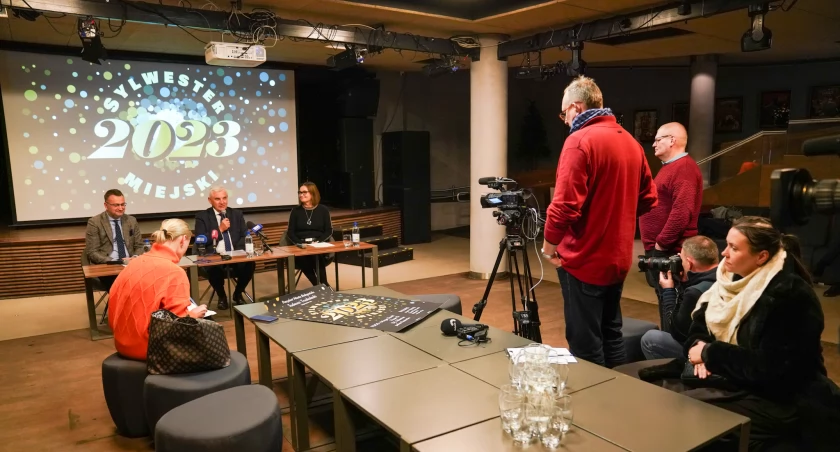 Zdjęcie z konferencji zapowiadającej Sylwestra Miejskiego w Białymstoku/ bialystok.pl