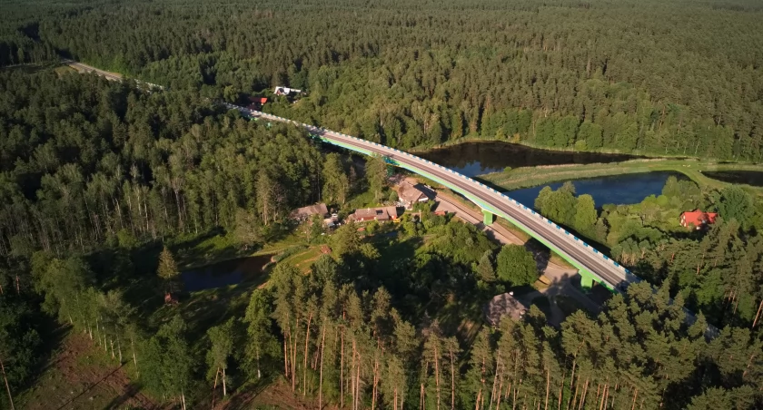 Zdjęcie estakady na drodze Białystok-Supraśl/ DDB