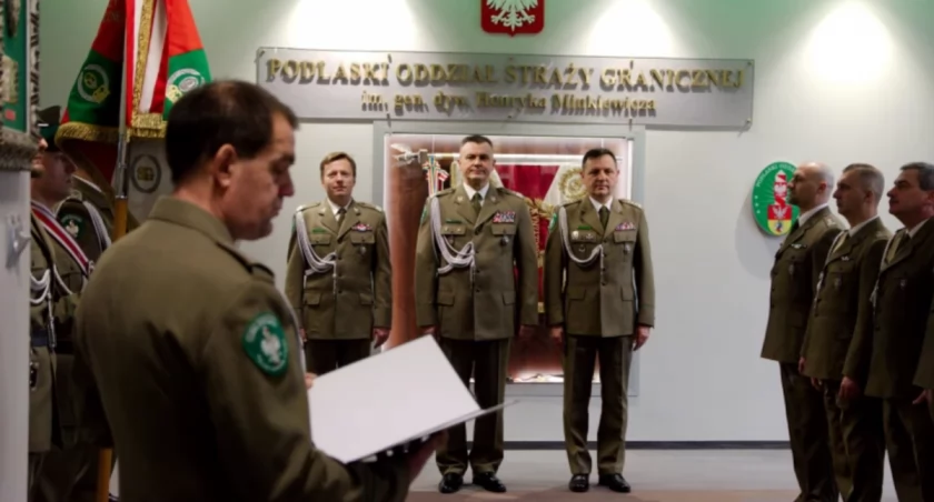 Uroczystość przekazania obowiązków nowemu komendantowi POSG/ Foto:SG