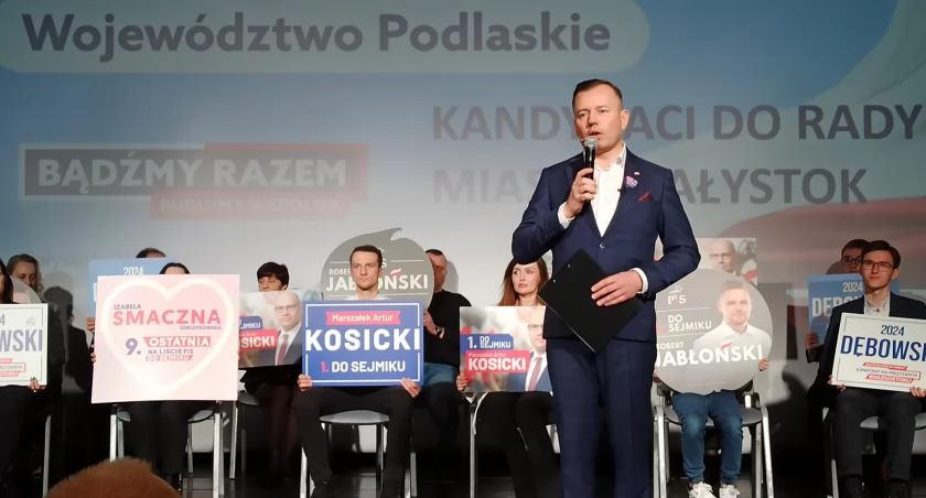 Zdjęcie Henryka Dębowskiego kandydat PiS na prezydenta Białegostoku/ DDB